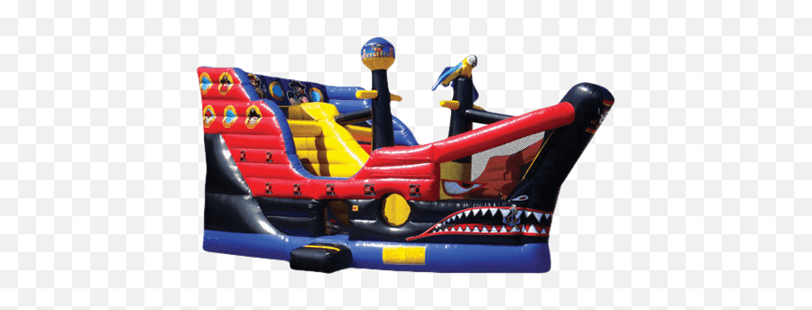 Inflatable Obstacle Courses New York Clownscom - Pirate Bounce House Emoji,Inflatable Floating Emoji