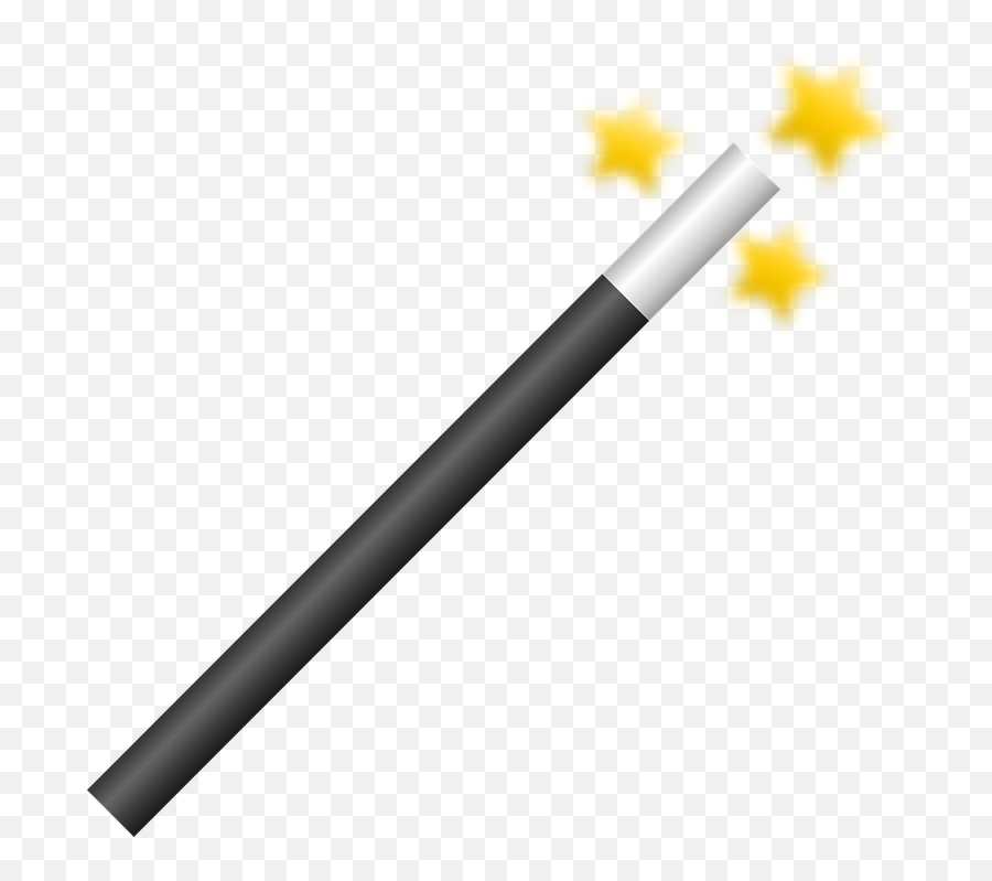Magic Wand Blank Background Png Image - Magician Magic Wand Png Emoji,Magical Wand Emoticon