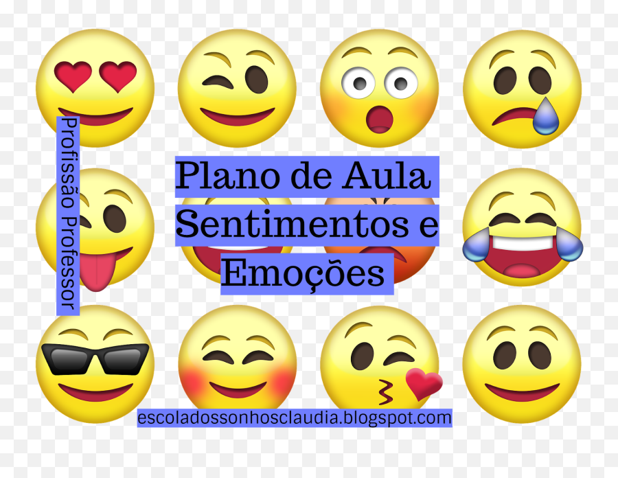 Profissão Professor Plano De Aula Sentimentos E Emoções De - Emojis Creative Commons,Professor Emoji