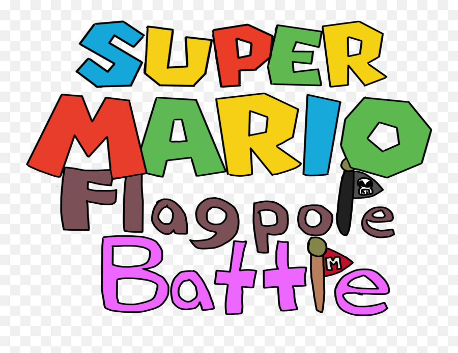 Super Mario Flagpole Battle - Language Emoji,Emotions That Start With7 Letter Word B