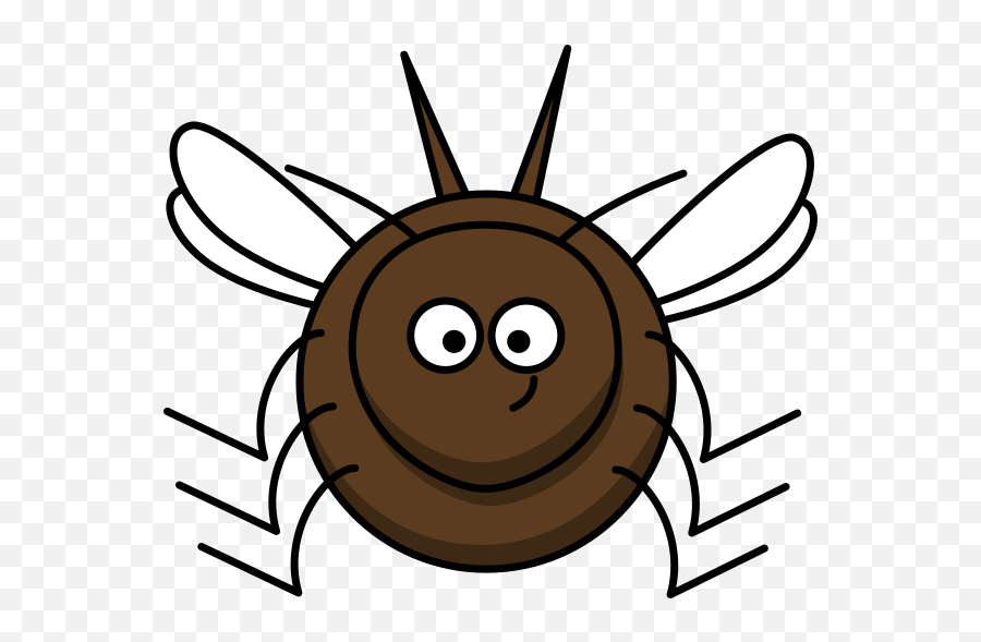 Cartoon Mayfly Clip Art At Clker - Clip Art Emoji,Housefly Emoticon