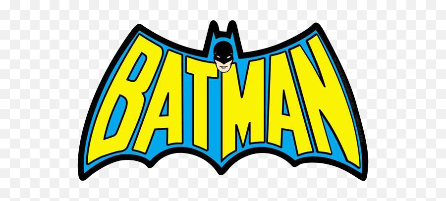 Batman Retro Logo Die - Cut Sticker Batman Retro Logo Emoji,Batman Emojis