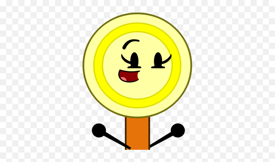 Lemon Lollipop - Object Show Yellow Lolilipop Emoji,Flask Emoticon