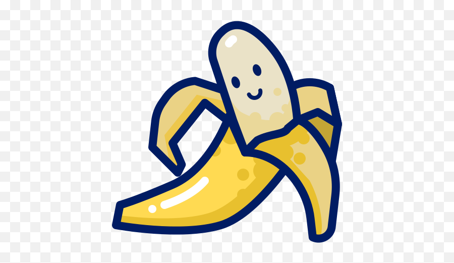 Banana Crooked Free Icon Of Icontober - Crooked Banana Emoji,Banana Emoticons