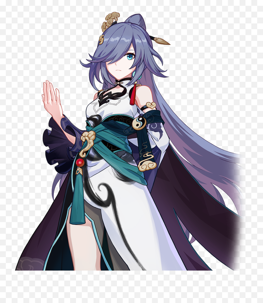 Fu Hua - Official Honkai Impact 3 Wiki Anime Art Girl Fu Hua Honkai Emoji,Neko Daiski Heart Emoticon