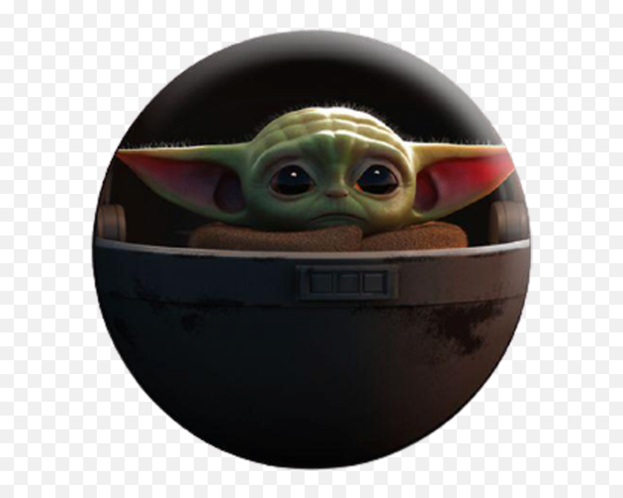 Star Wars Baby Yoda Badge - Star Wars Schöne Profilbilder Emoji,Star Wars Ship Emojis