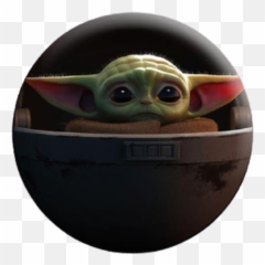 Star Wars Baby Yoda Badge - Star Wars Schöne Profilbilder Emoji,Star Wars Ship Emojis