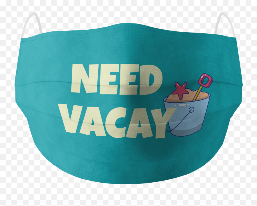 Need Vacay Cotton Face Cover With Adjusters U2013 Soxytoes Emoji,Stinky Feet Emoji