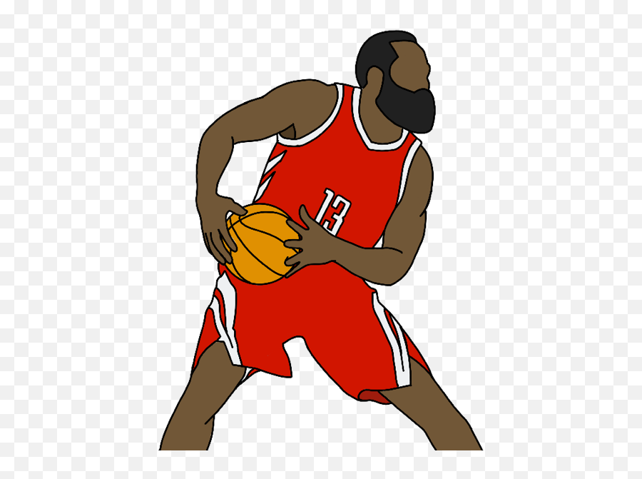 James Harden Designs Themes Templates - James Harden Step Back Silhouette Emoji,James Harden No Emotion