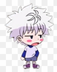 Chibi Killua Killuazoldick Sticker By Carranza2014 Emoji,Hxh Emojis