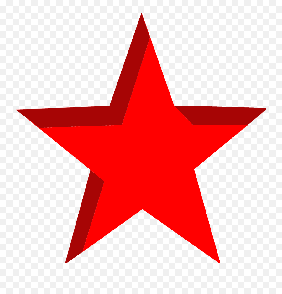Simple Red Star Png With Alpha Emoji,Instagram Emoji Alpha