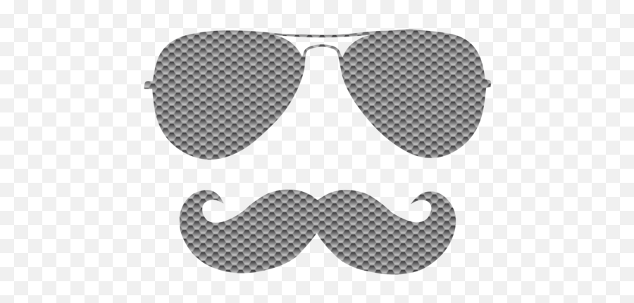 Cool Mustache Sunglasses Funny Cool T - Shirt Emoji,Front Of Black Sun Glasses For Emojis Tini