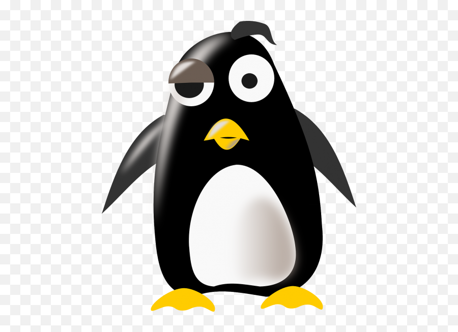 Tux Blue Penguin Red Cross Public Domain Image - Freeimg Emoji,Tux Penguin Emoticon