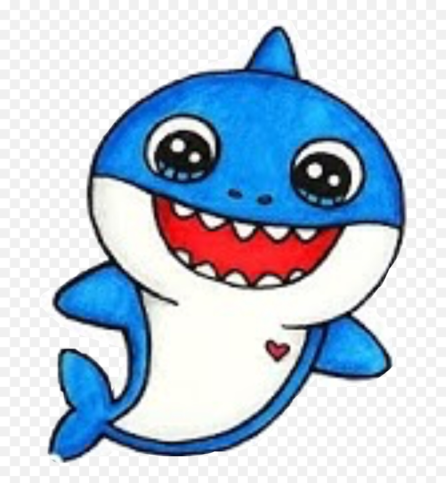 Babyshark Drawsocute Sticker By Keren - Happy Emoji,Draw So Cute Emoji