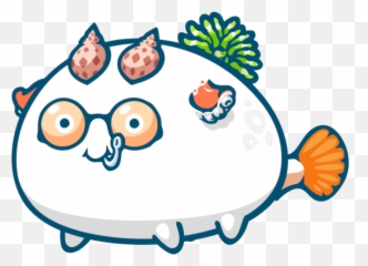 Axie 467781 Axie Marketplace Emoji,Gold Fidsh Emoji