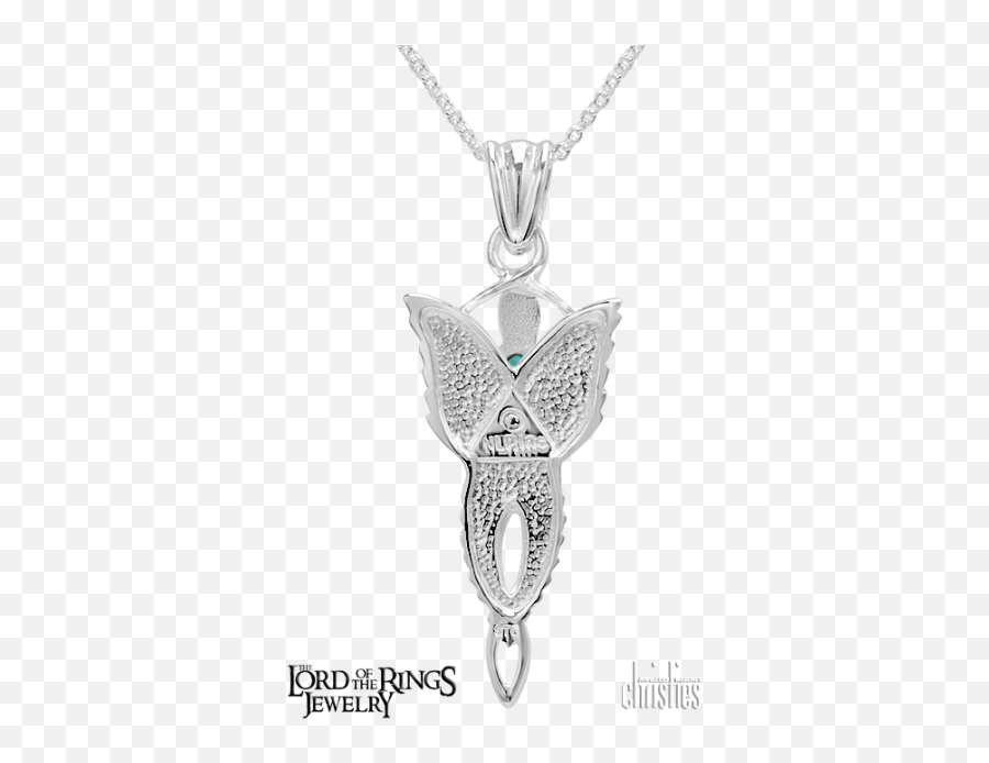 Download Evenstar Necklace Amethyst - Lord Of The Ring Emoji,Platinum Emoji