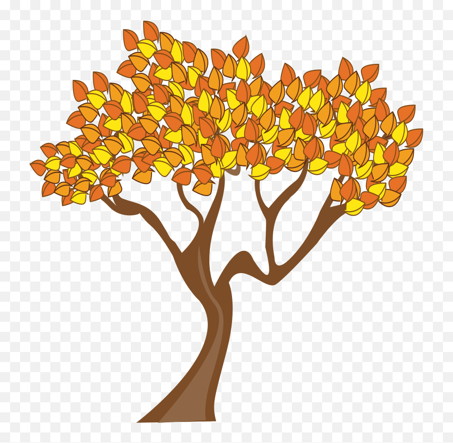 Autumn Clipart I2clipart - Royalty Free Public Domain Clipart Cartoon Fall Tree Png Emoji,Autumn Emoticons