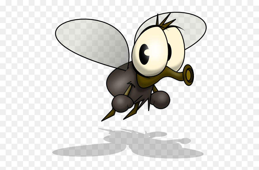 Cartoon Mosquito Clipart Png Image With - Clipart Free Cartoon Mosquito Emoji,Mosquito Emoji