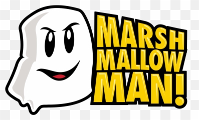 Awesome Marshmallow Man Logo Images - Happy Emoji,Marshmello Emoticon