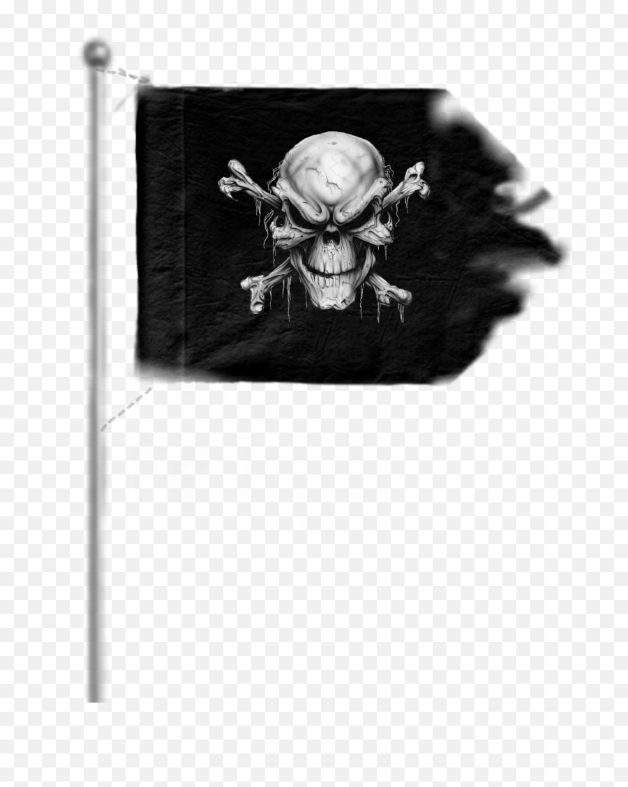 Pirate Flag Pirateflag Flags Sticker - Fictional Character Emoji,Pirate Flag Emoji