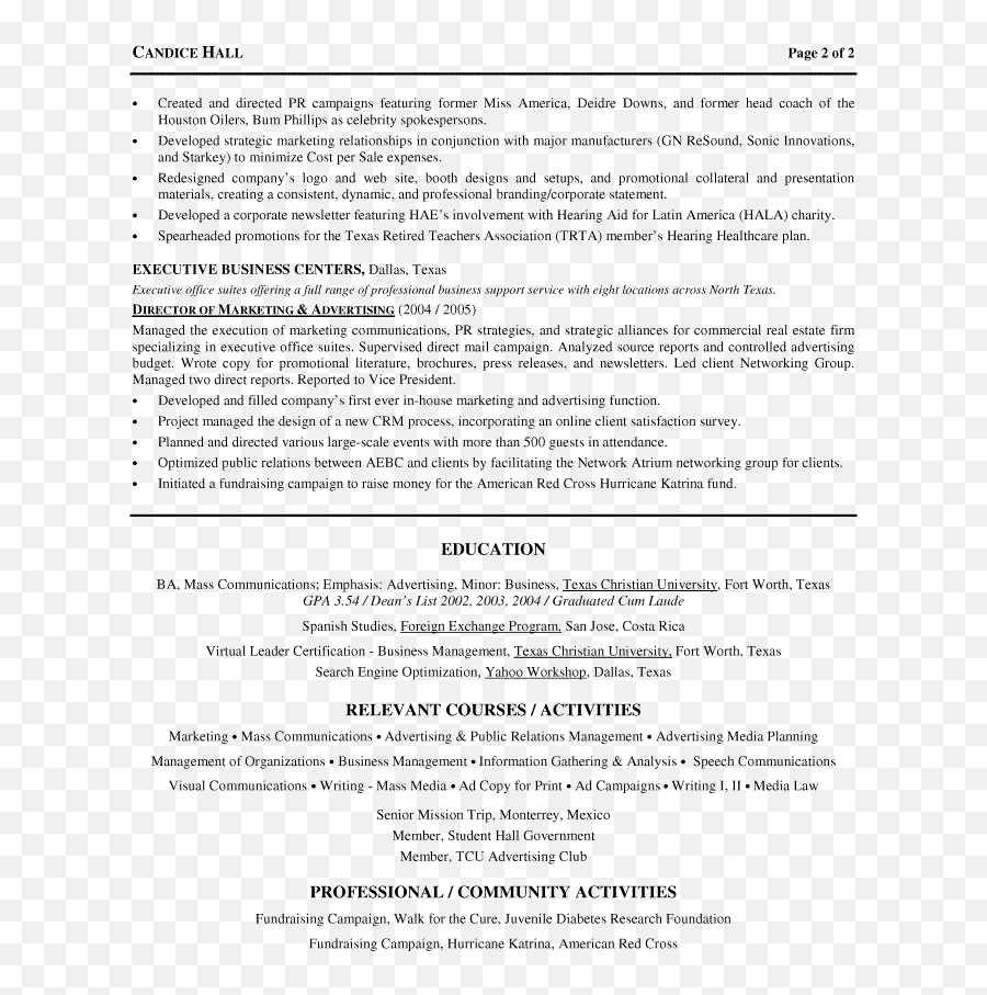 Advertising Marketing Director Resume - Empty Emoji,Yahoo Emotions List