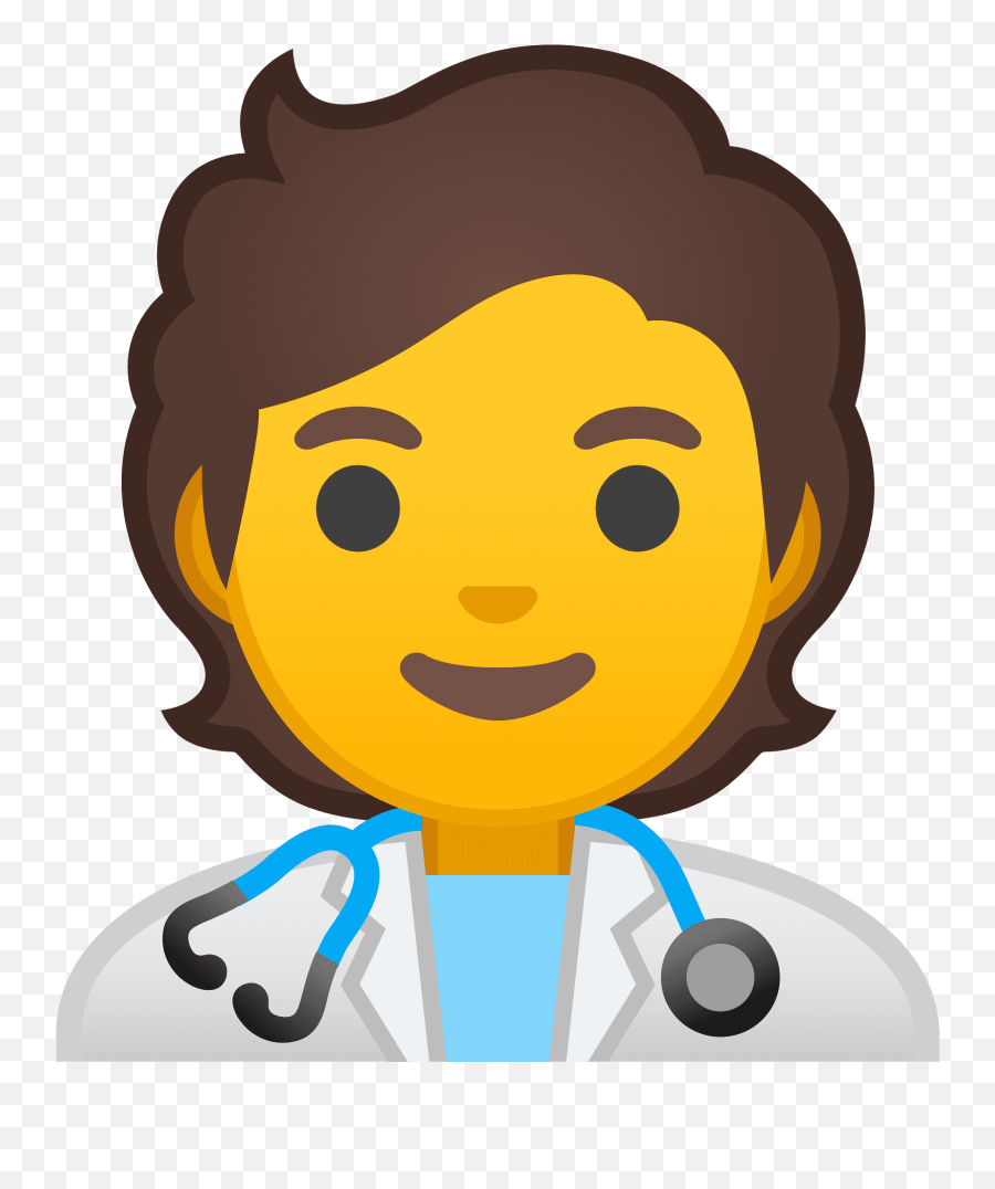 Health Worker Emoji Clipart Free Download Transparent Png - Persona Levantando La Mano,Excited Emoji Png