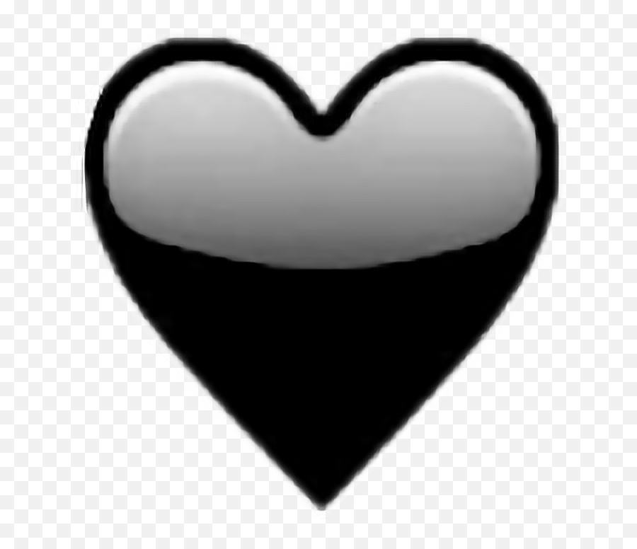 Apple Heart Emojis Png Transparent Images U2013 Free Png Images - Black Heart Emoji Transparent Background,Heart Emojis