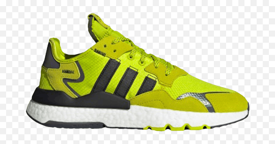 Nite Jogger U0027semi Solar Yellowu0027 - Adidas Nite Jogger Emoji,Diy Emoji Joggers