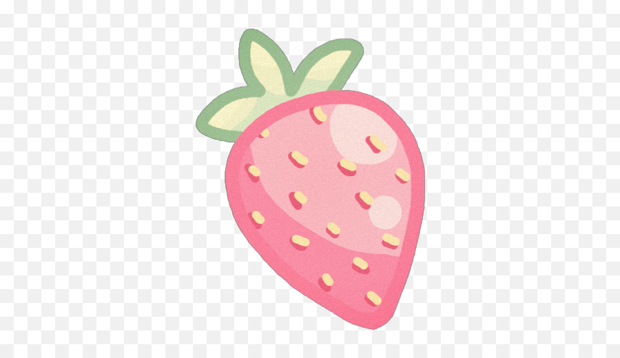 Ichigo Strawberry Fresa Aesthetic - Aesthetic Kawaii Strawberry Png Emoji,Emojis De Fresas