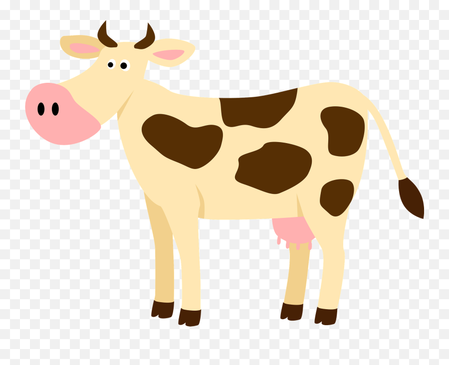 Cow Clipart - Animal Figure Emoji,Emoji Cow Bell