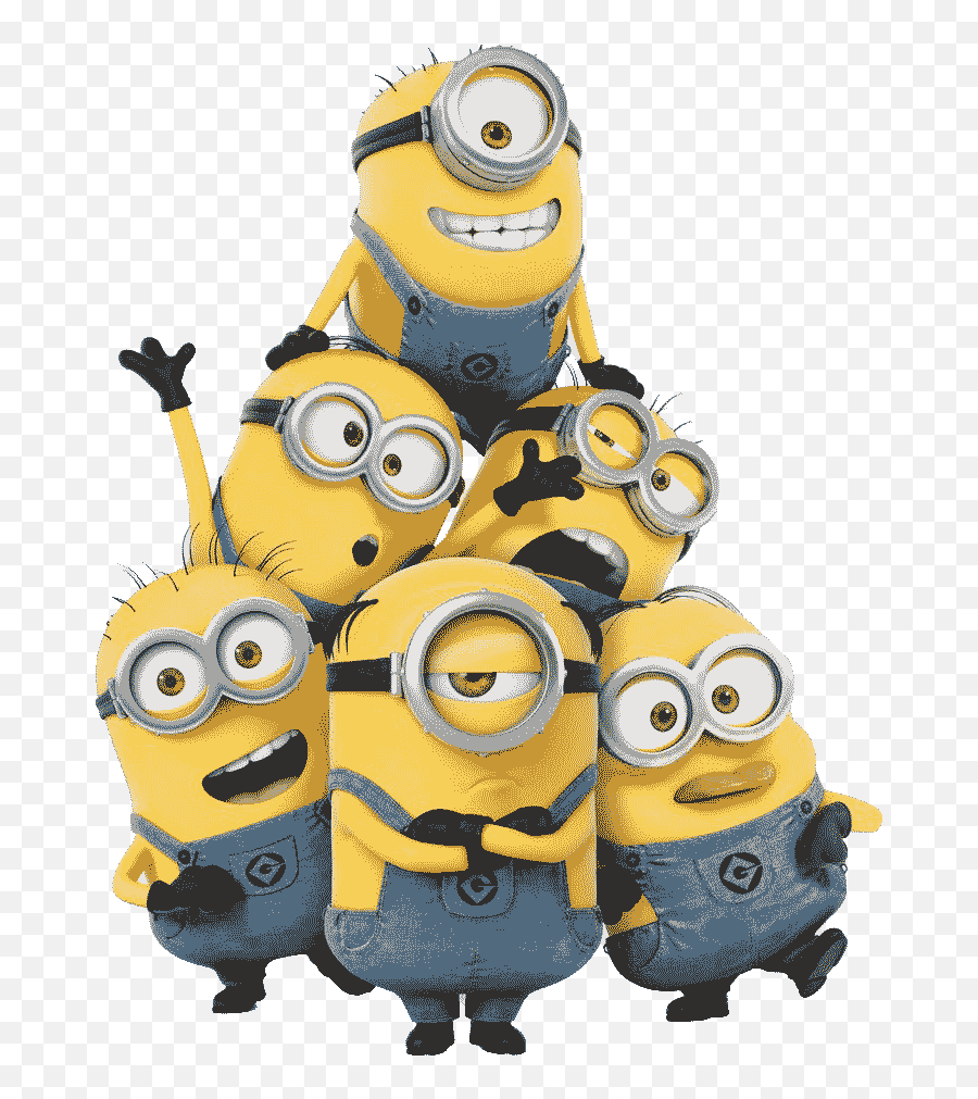 Free Group Minions Png Photos - Getintopik Cute Minions Emoji,Ah No Emoticon Minions