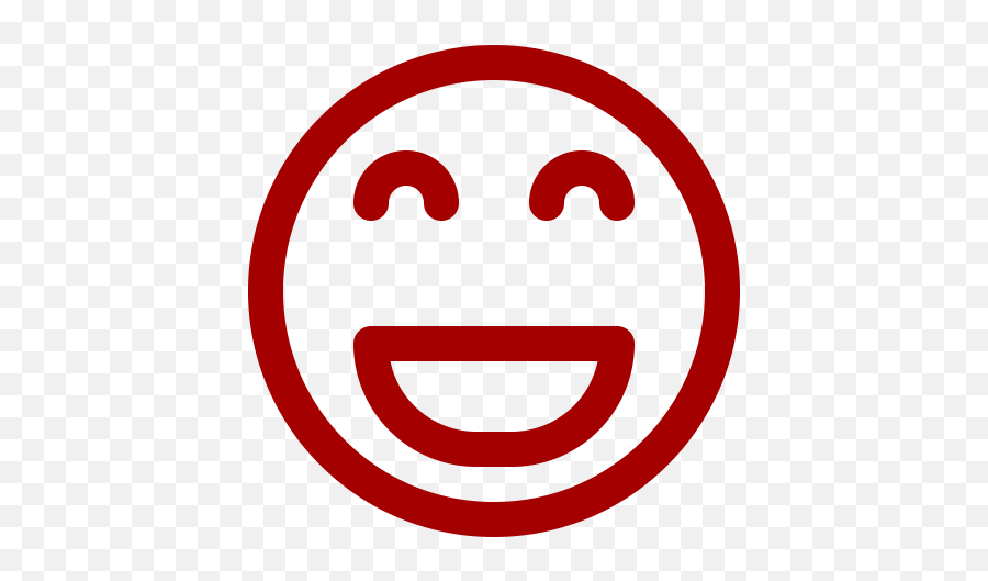Red Smiley Face Symbol - Purple Smile Icon Png Emoji,Emotion Icon Red
