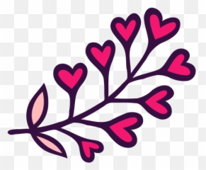 Blossom Branch Floral Florist Flowering Heart Nature - Floral Ramo De Coração Png Emoji,Emoticons Whatsapp Png Coração