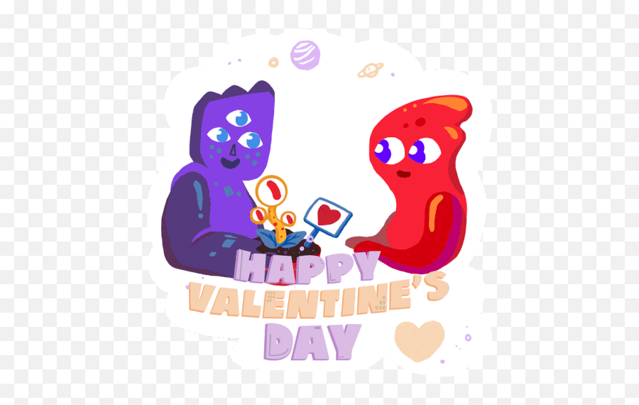 Flowers Happy Valentines Day Gif - Flowers Happyvalentinesday Valentinesflowers Discover U0026 Share Gifs Doodles De Google Gif Emoji,Happy Valentines Day To Wife Moving Emoticon