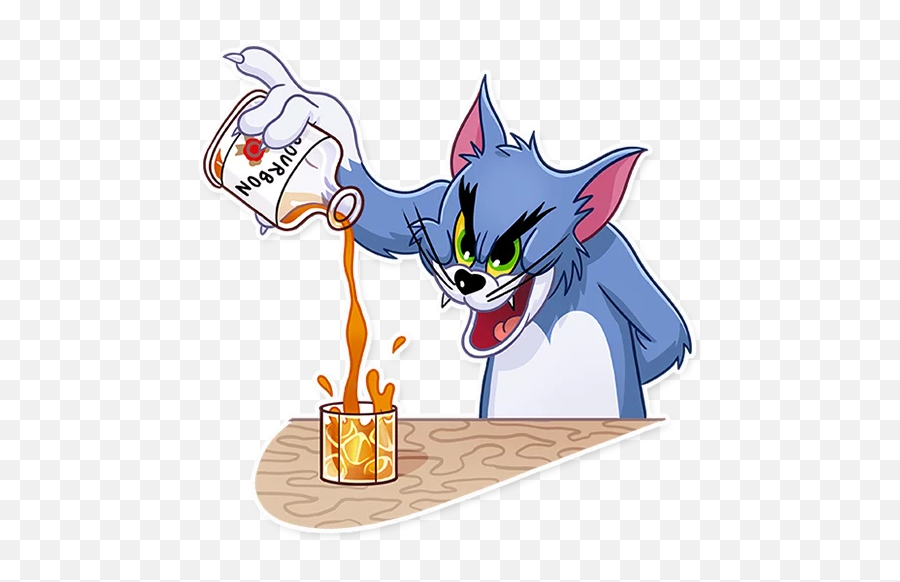 Telegram Sticker - Tom Und Jerry Sticker Emoji,Tom And Jerry Emotions