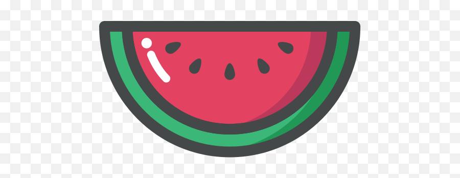 Watermelon Fruit Food Free Icon Of Fruity - Cartoon Watermelon With Bite Emoji,Fruity Emoticon