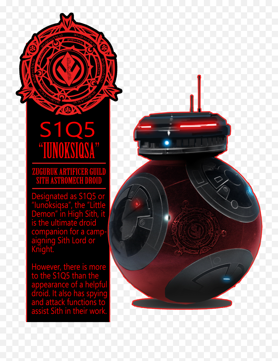 Approved Tech - S1q5 Iunoksiqsa Sith Astromech Droid Dot Emoji,Sith Code Emotions