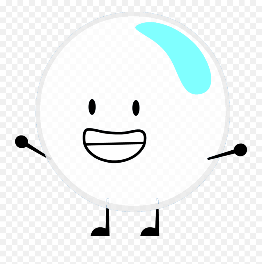 Download Snow Bubble - Bfdi Characters In Snow Png Image Happy Emoji,Emoticon Snow Sign