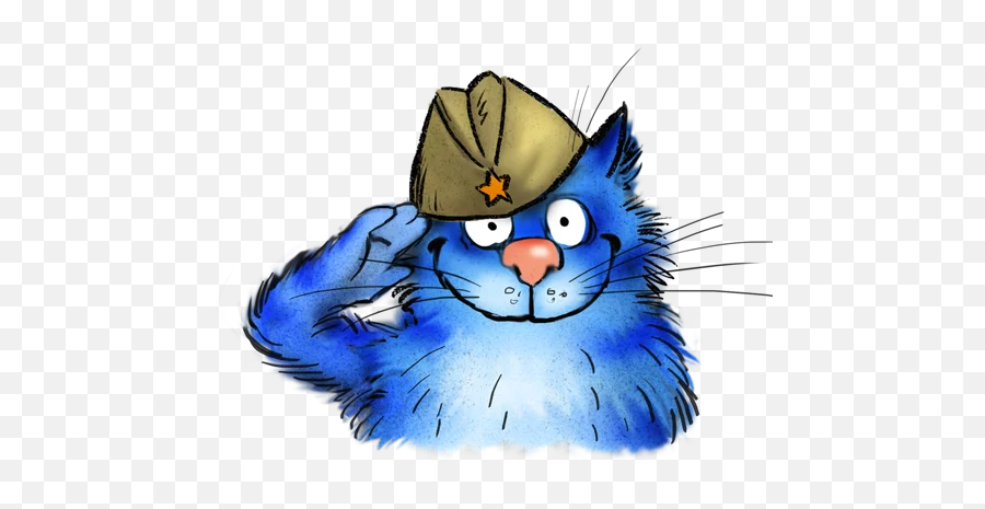 Blue Cat - Stickers For Whatsapp Emoji,Cat Emoji Facebook Name