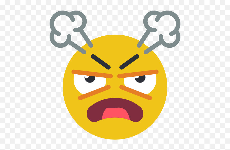 Angry - Free Smileys Icons Happy Emoji,Rating Emoticon Happy Mad