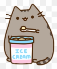 Pusheen Cat Ice Cream Cheap Online - Transparent Pusheen Ice Cream Emoji,Pusheen Cats Emotions Pjs