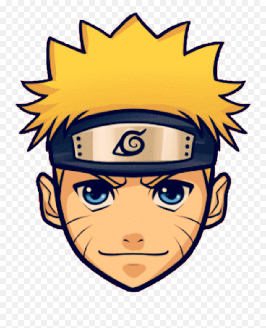 Naruto Face Png - Anime Boy Drawing Emoji,Animr Boy Emotions