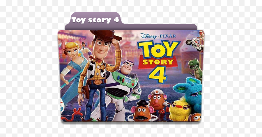 Folder Icon Toy Story - Toy Story 4 Folder Icon Emoji,Emoticons Toy Story
