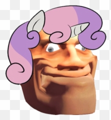 Sweetie Belle Loves Her So - Never Mind Face For Turbo Face In Turbo Dismount Emoji,Never Mind Emoticon