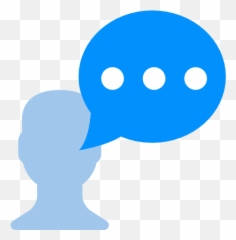 Chat Dialogue Bubbles Bubble Talk Man Person Free Icon - Person Chat Icon Emoji,Emoticons With Talking Bubbles