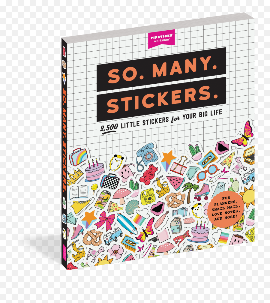 So Many Stickers - Workman Publishing Emoji,So Many Emotions Inside