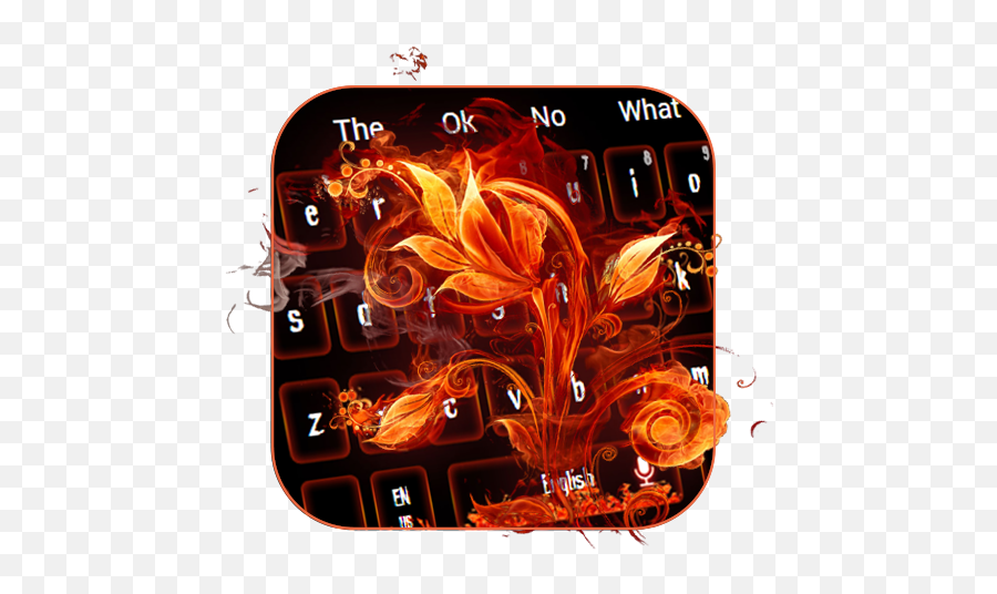 Flame Flower Keyboard - Google Play Fire Flower Emoji,Flame Emojis