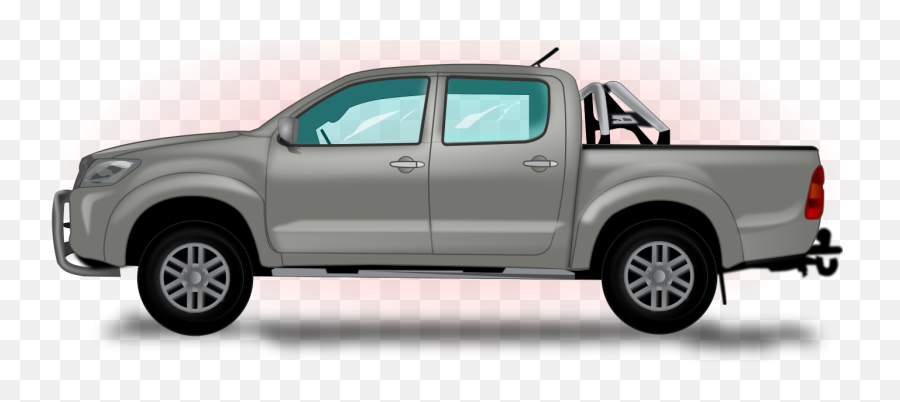 Toyota Pick Up Truck Clip Art Image - Hilux Emoji,Pickup Truck Emoji