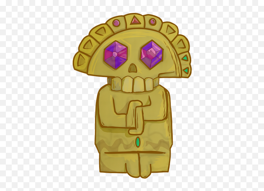 Free Photo Totem Gold Golden Idol Idol Cursed Totem Solid Emoji,Emotions Are A Curse