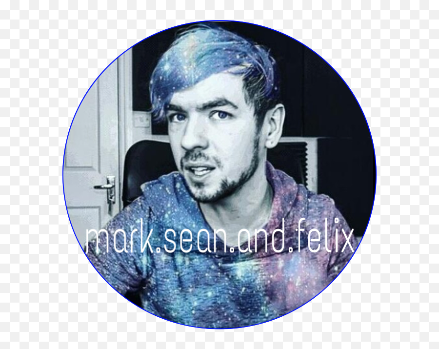 Jacksepticeye Profile Aesthetic Galaxy Image By Catie Emoji,Jacksepticeye Youtuber Showing Emotions